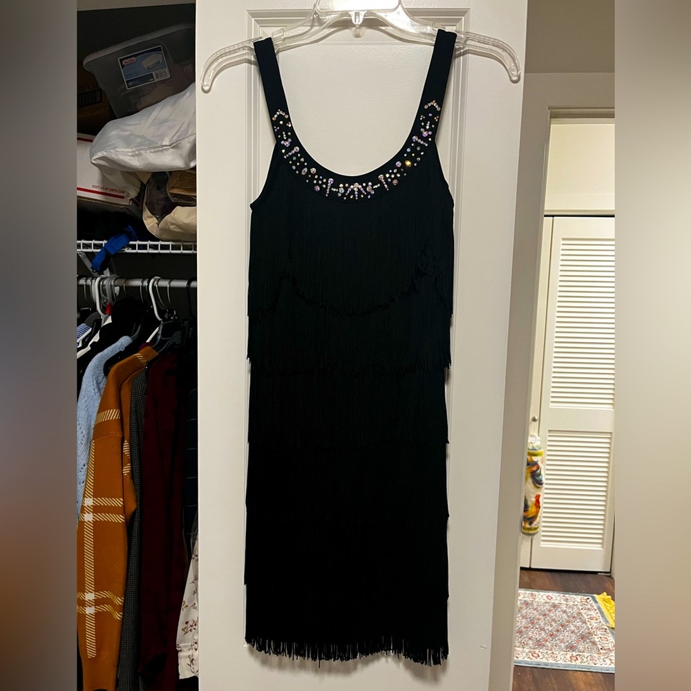 Custom stoned ballroom latin dance dress